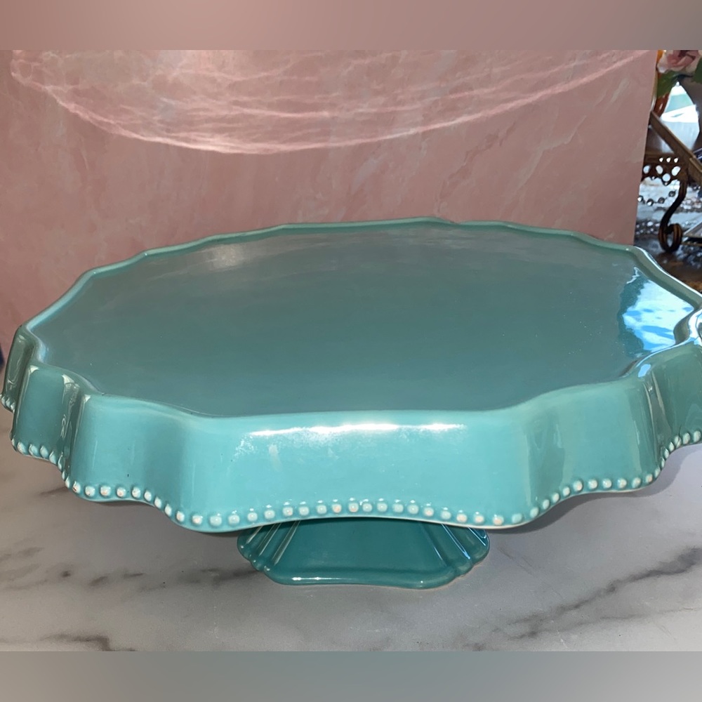Cake Stand Teal